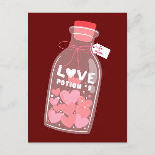 Valentijnsdag Love Potion Nr 9: Be Mine Briefkaart