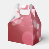 Valentijnsdag Love Red Hearts Bedankdoosjes (Achterkant)