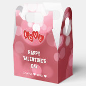 Valentijnsdag Love Red Hearts Bedankdoosjes (Geopend)