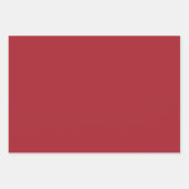 Valentijnsdag "Love" Red Typografie Patroon Inpakpapier Vel (Voorkant 3)