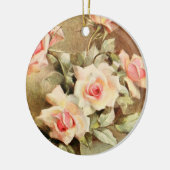  Valentijnsdag Love Romance Roses Keramisch Ornament (Links)
