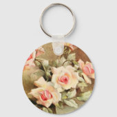  Valentijnsdag Love Romance Roses Sleutelhanger (Voorkant)