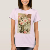  Valentijnsdag Love Romance Roses T-shirt (Voorkant)