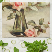  Valentijnsdag Love Romance Roses Theedoek (Gevouwen)