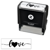 Valentijnsdag Love Rubber Stamp Zelfinktende Stempel (In situ)