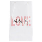 Valentijnsdag Love Small Gift Bag Klein Cadeauzakje (Voorkant)