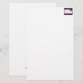 Valentijnsdag Luchtpost Briefpapier (Voorkant / Achterkant)