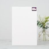 Valentijnsdag Luchtpost Briefpapier (Staand voorkant)