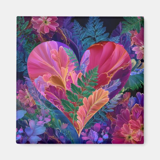 Valentijnsdag magneet | Romantisch, Schattig (Voorkant)