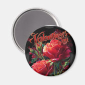 Valentijnsdag magneet | Romantisch, Schattig (Voorkant / Achterkant)