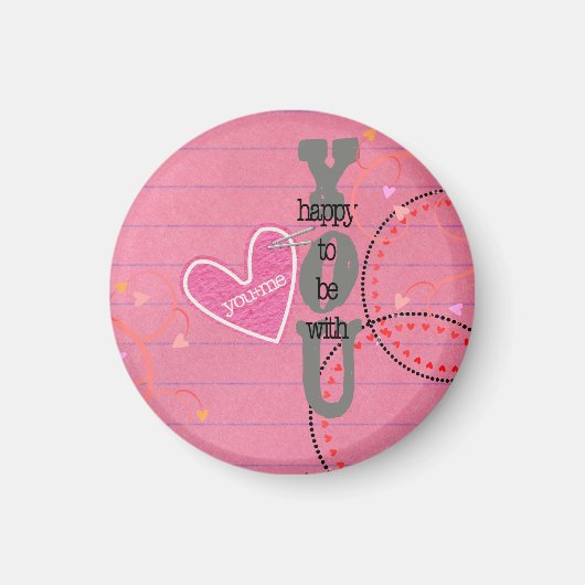 Valentijnsdag Magnet (Voorkant)