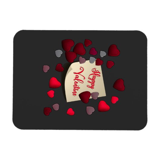 Valentijnsdag Magnet Magneet (Horizontaal)