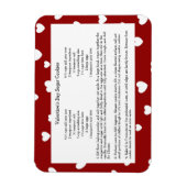 Valentijnsdag Magnet van gezinshereniging Magneet (Verticaal)