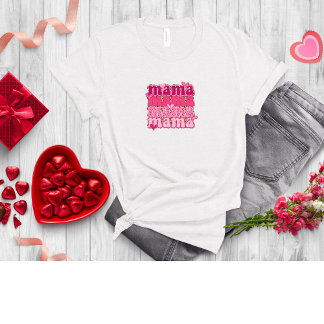 Valentijnsdag Mama T-shirt