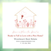 Valentijnsdag Marketing | Onroerend goed Kantoor Raamsticker (Vel 3)