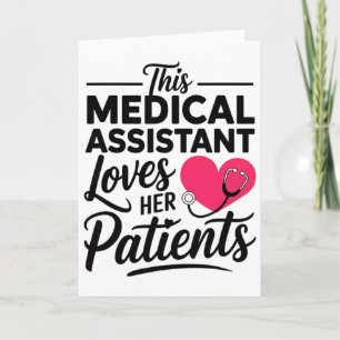 Valentijnsdag Medische Istant Cma Ma Hart Vrouwen  Kaart
