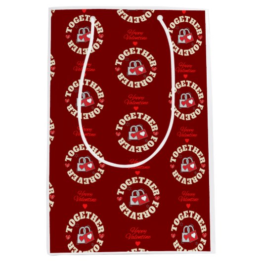 Valentijnsdag Medium Cadeauzakje (Voorkant)