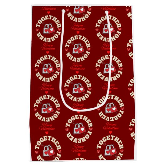 Valentijnsdag Medium Cadeauzakje (Achterkant)