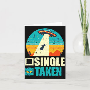 Valentijnsdag Meegenomen Ufo-ontvoering Grappige A Kaart