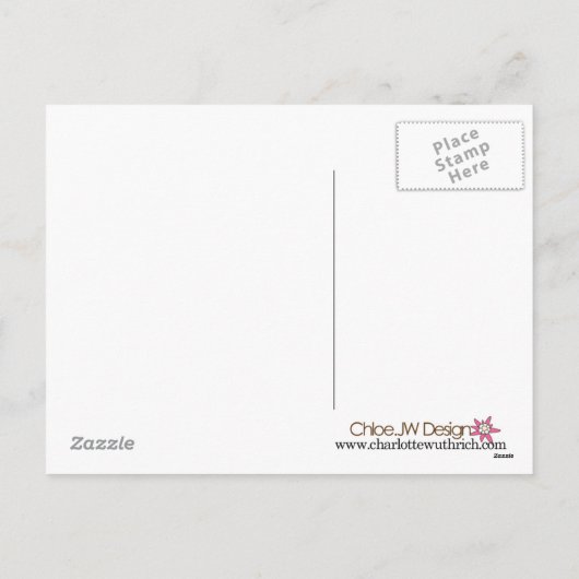 Valentijnsdag meisje panda Briefkaart (Achterkant)