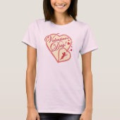 Valentijnsdag met Cupido T-shirt (Voorkant)