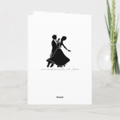 Valentijnsdag met je perfecte partner kaart (Achterkant)