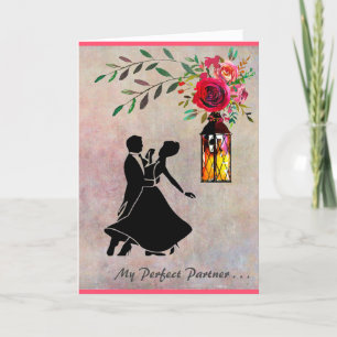 Valentijnsdag met je perfecte partner kaart