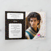 Valentijnsdag met Kanarie vogel Feestdagen Kaart (Binnen)