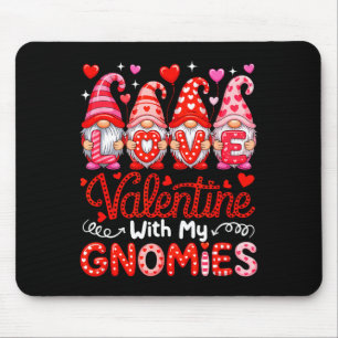 Valentijnsdag met mijn Gnomies-groep Gnome Cute H Muismat