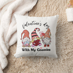 Valentijnsdag met mijn kabouters Gepersonaliseerd Kussen