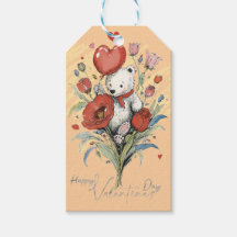 Valentijnsdag met rijke teddybeer