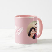 Valentijnsdag met rijke teddybeer mok (Voorkant rechts)