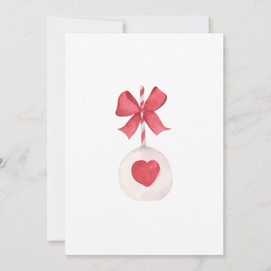 Valentijnsdag met roze en gouden harten kaart (Achterkant)