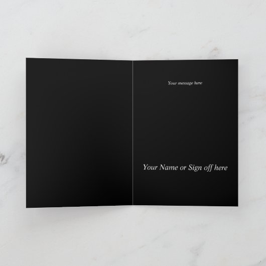 VALENTIJNSDAG Midden Eeuwse Kat, bewerkbare kaart (Binnen)