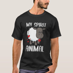 Valentijnsdag Mijn Geestesdieren Schep ik hou van  T-shirt
