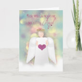 Valentijnsdag - MIJN Kleine Engel - Zwaar Feestdagen Kaart (Voorkant)