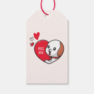 Valentijnsdag, Miss u Cadeaulabel