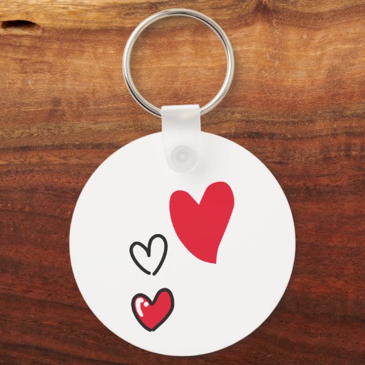 Valentijnsdag, Miss u Sleutelhanger (Achterkant)