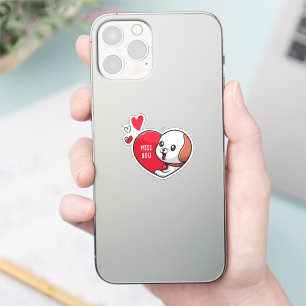 Valentijnsdag, Miss u Sticker