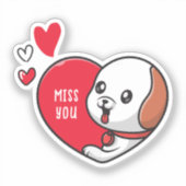Valentijnsdag, Miss u Sticker (Voorkant)