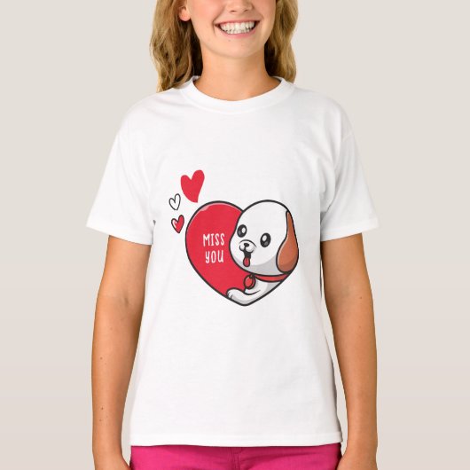 Valentijnsdag, Miss u T-shirt (Voorkant)