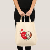 Valentijnsdag, Miss u Tote Bag (Voorkant (product))