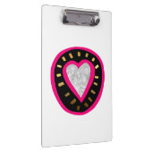 Valentijnsdag Modern Heart 3 Sjabloon Klembord (Rechts)