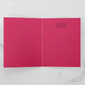 VALENTIJNSDAG Modern Japans meisje vouwkaart Kaart (Binnen)