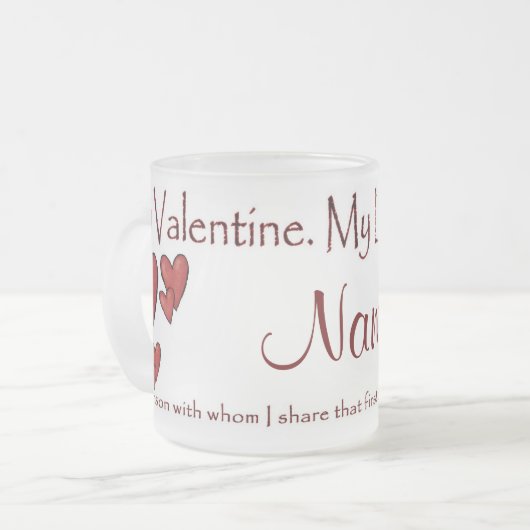 Valentijnsdag Mok (3) - Personaliseer het (Voorkant links)