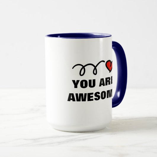 Valentijnsdag Mok met persoonlijke prijsopgave sja (Voorkant rechts)