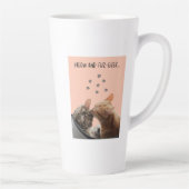 Valentijnsdag Mok, Miauw en Fur-Ever Latte Mok (Rechts)