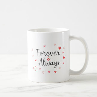 Valentijnsdag Mok 'Voor Altijd & Altijd'