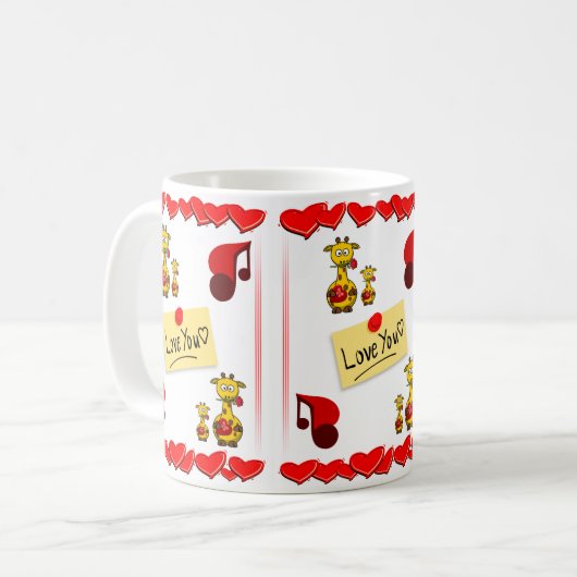 Valentijnsdag Mokken (Voorkant links)