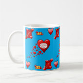 Valentijnsdag Mokken Koffiekopjes (Links)